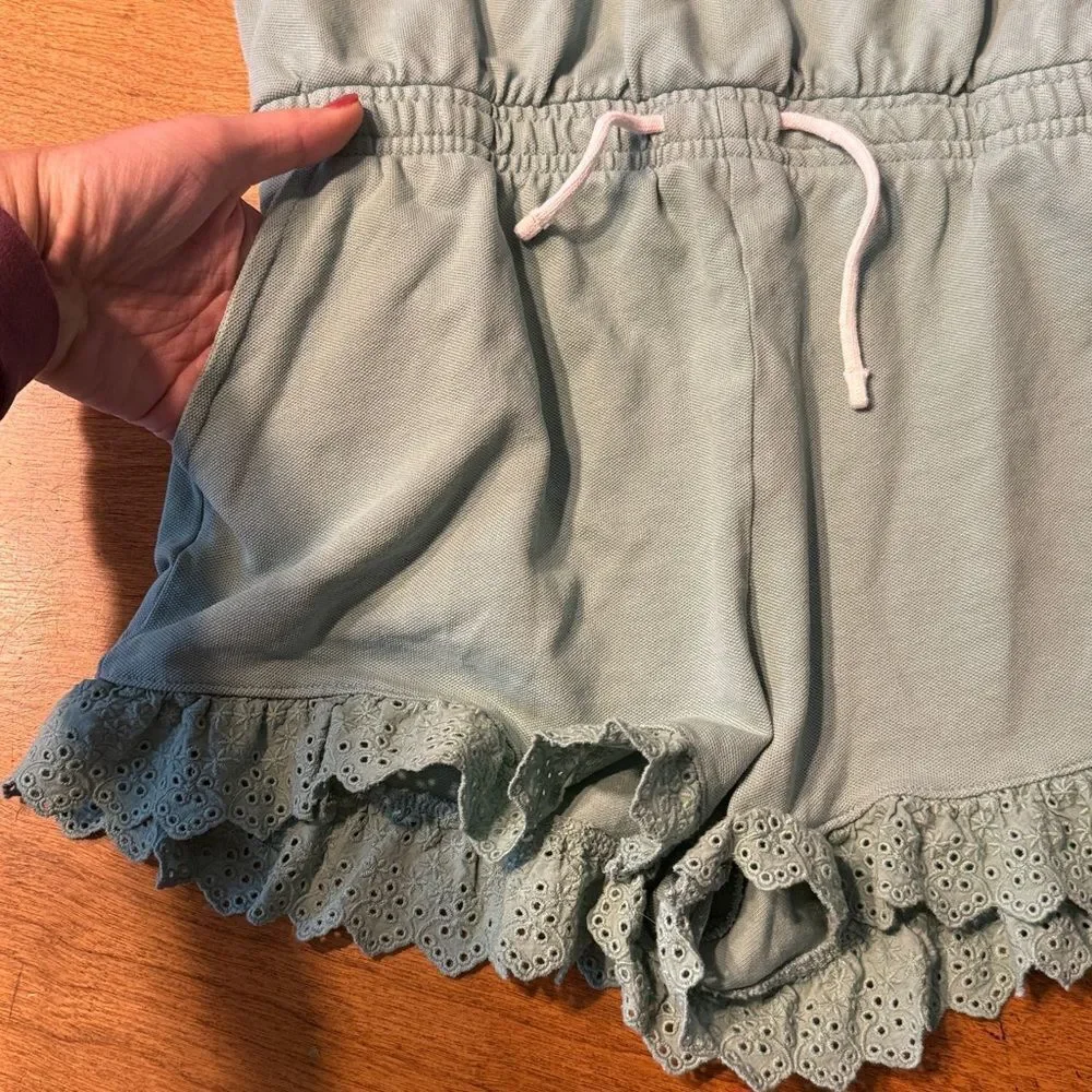 Polo by Ralph Lauren Sleeveless Mint Romper
